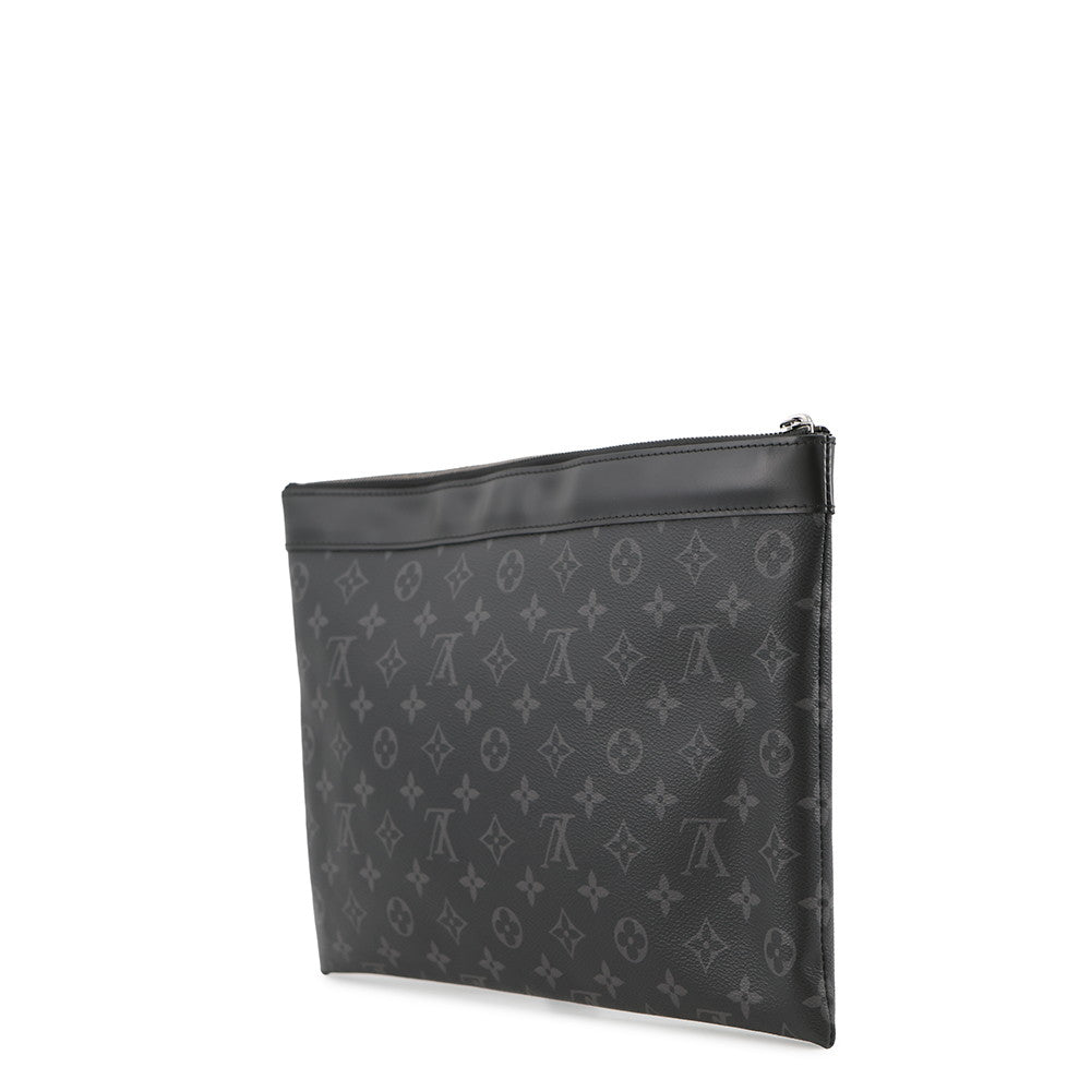 LOUIS VUITTON Pochette・Discovery NoirM62291 Monogram Eclipse