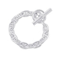 HERMES Chaine d'Ancre Bracelet 15 frames Size PM SV925