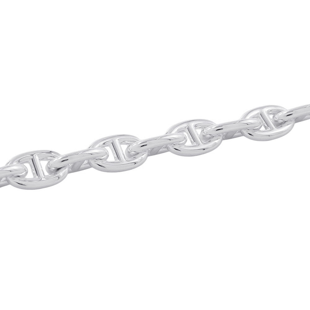 HERMES Chaine d'Ancre Bracelet 15 frames Size MM SV925