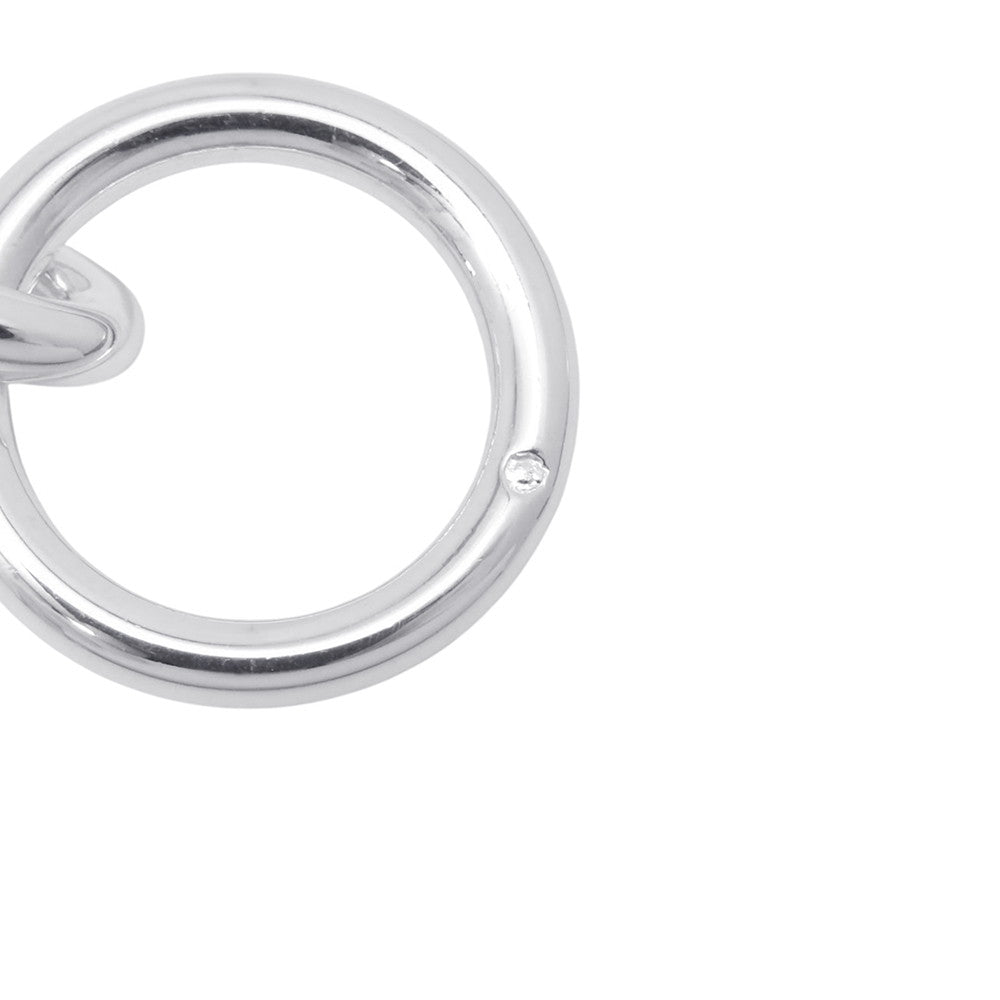 HERMES Chaine d'Ancre Bracelet 15 frames Size MM SV925