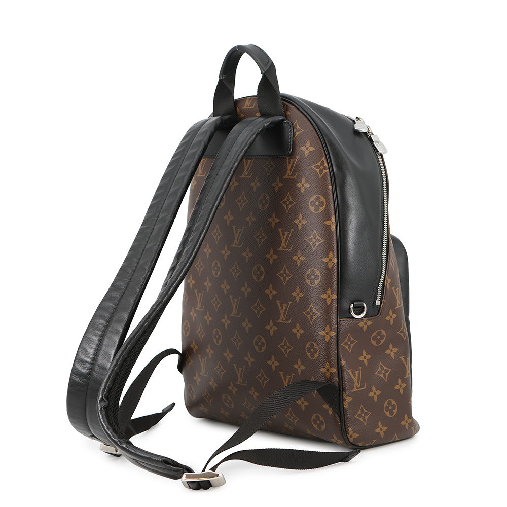 LOUIS VUITTON Josh NV Brown/NoirM45349 Monogram Macassar Canvas
