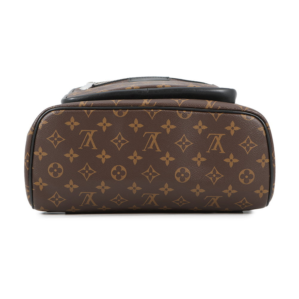 LOUIS VUITTON Josh NV Brown/NoirM45349 Monogram Macassar Canvas