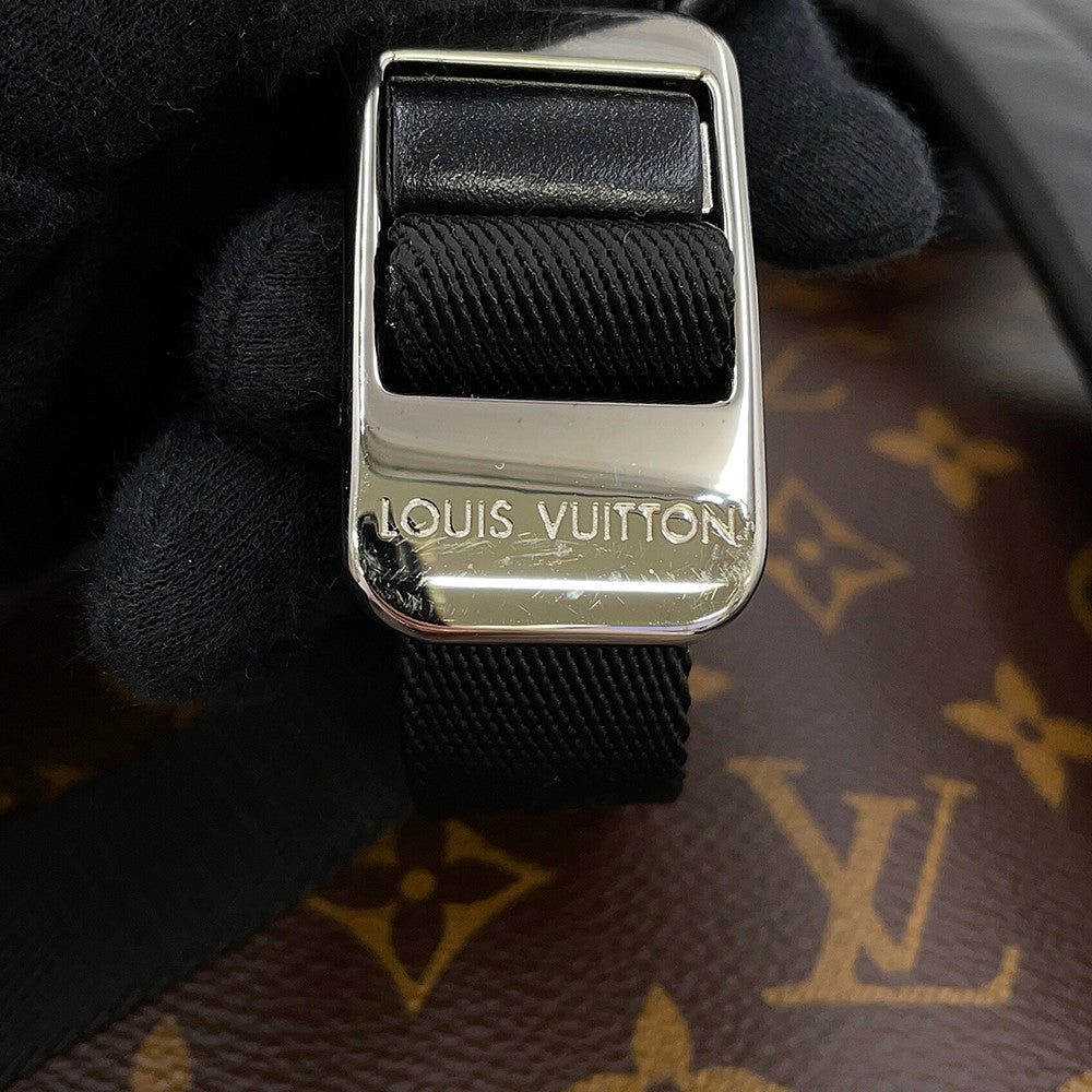 LOUIS VUITTON Josh NV Brown/NoirM45349 Monogram Macassar Canvas