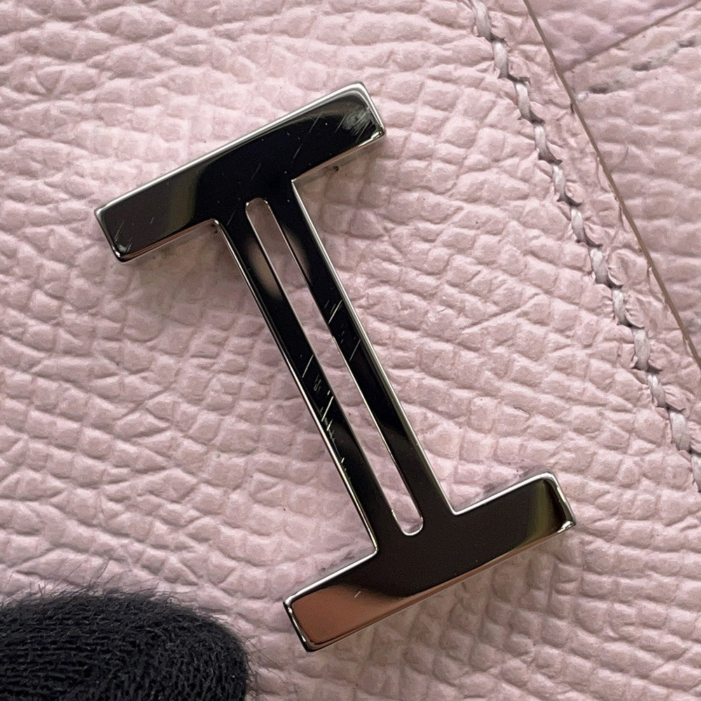 HERMES Bearn combine mauve pail Epsom