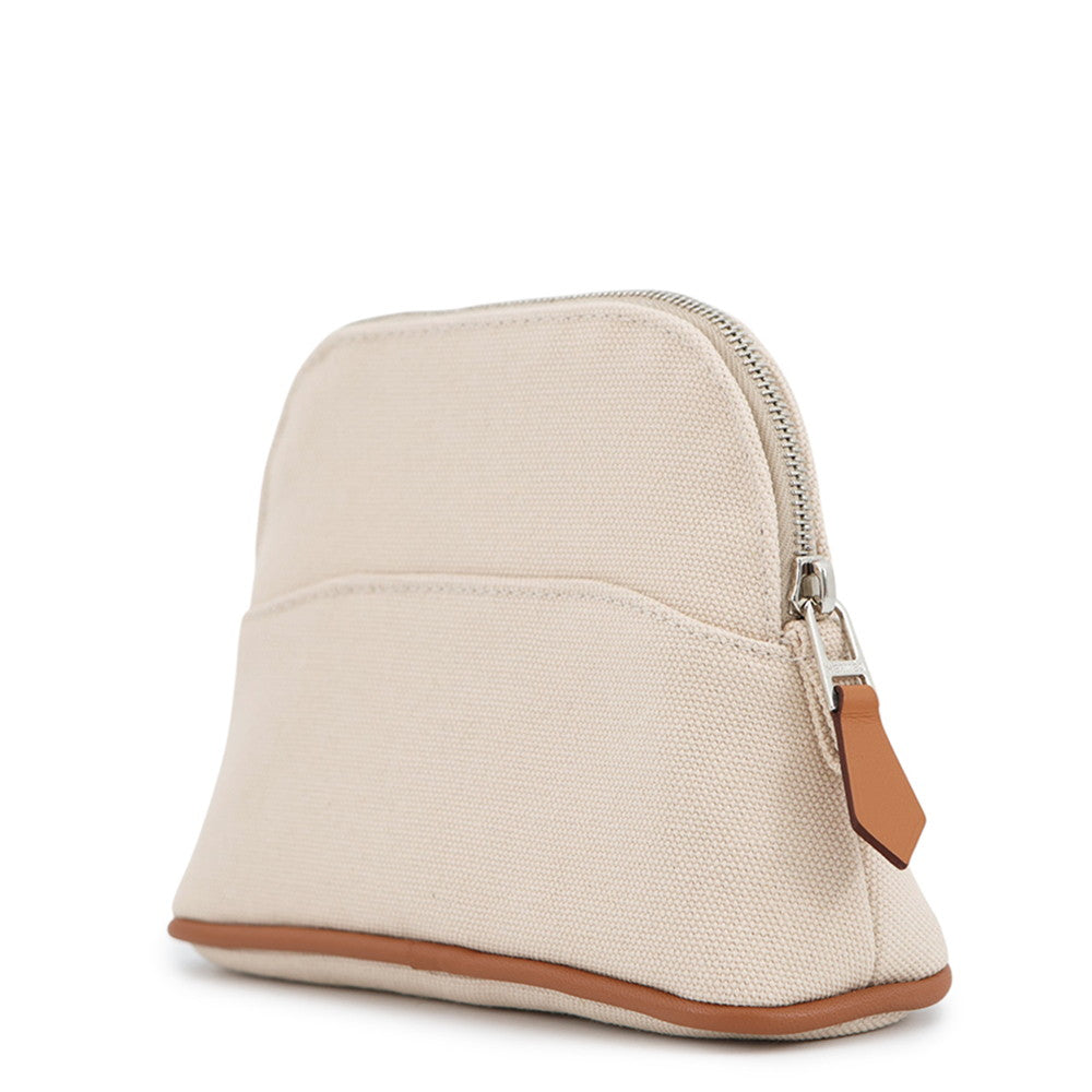 HERMES BolidePouch NaturalH103772M Canvas Size Mini mini
