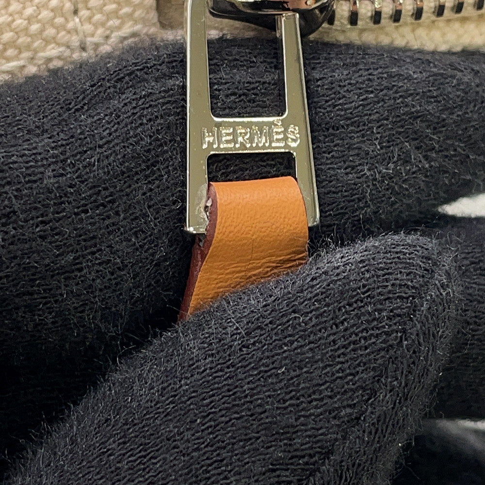 HERMES BolidePouch NaturalH103772M Canvas Size Mini mini