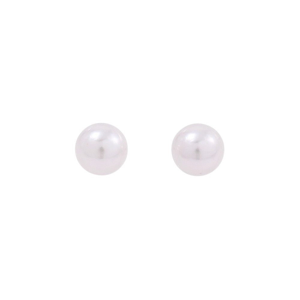 MIKIMOTO Etrenne Necklace and Earrings Set 18K White Gold