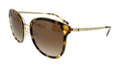 Michael Kors 0MK1099B 302813 Gold / Tortoise Shell Round Sunglasses