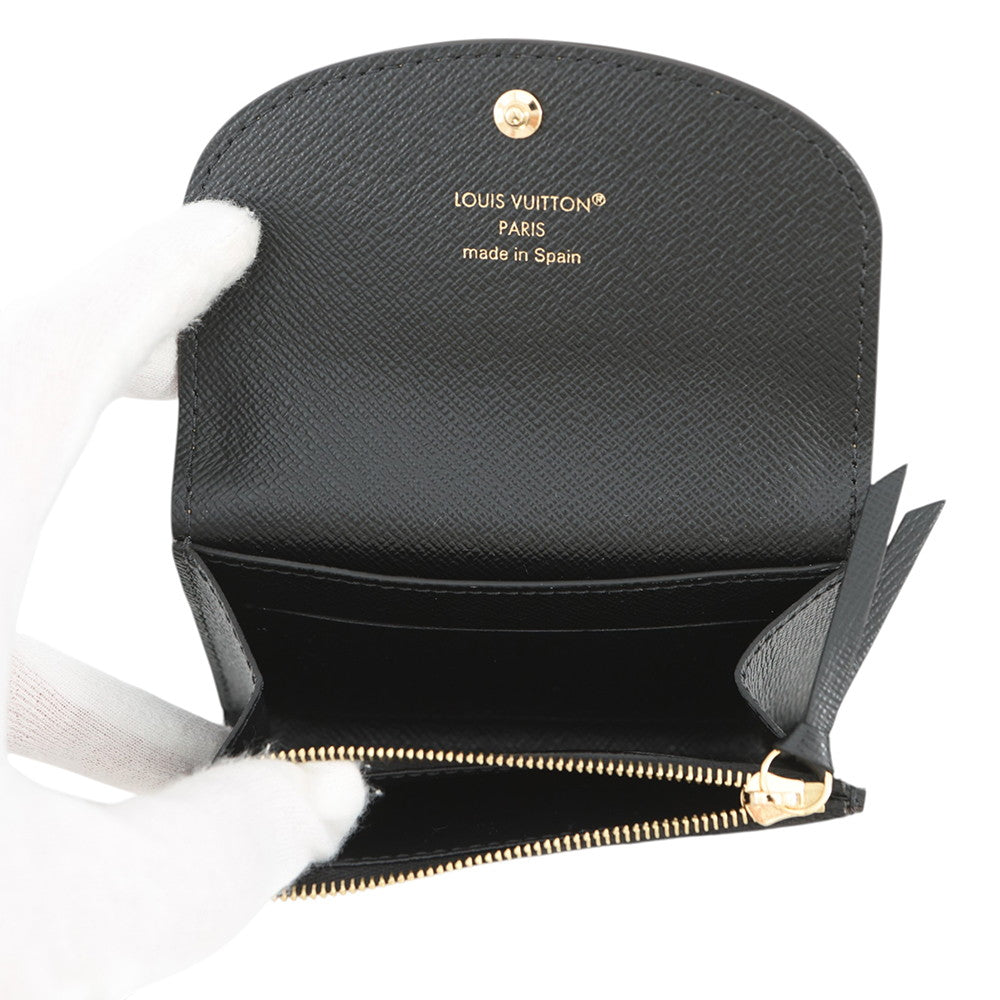 LOUIS VUITTON Rosalie Coin Purse NoirM82333 Monogram/Monogram Reverse Canvas