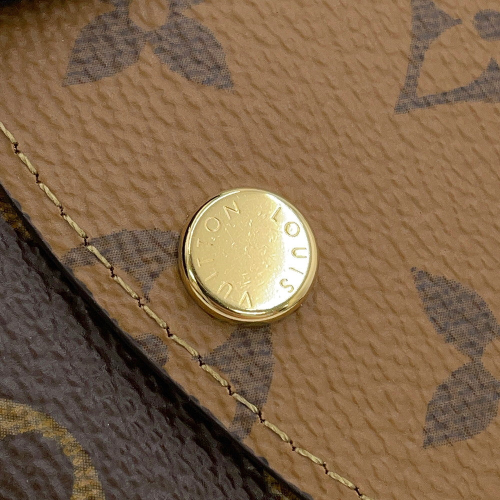 LOUIS VUITTON Rosalie Coin Purse NoirM82333 Monogram/Monogram Reverse Canvas