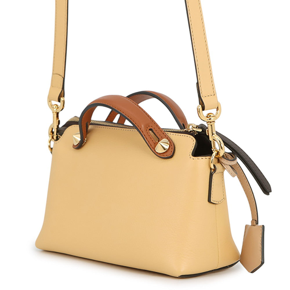FENDI By the way Yellow/Brown8BL145 Leather Size Small