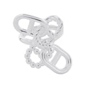 HERMES Chaine d'Ancre Area 2 Multilink Ring Size 54/#14H126631B SV925