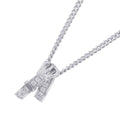 HERMES Etrivière Pendant Size 40H124208B 0040 18K White Gold