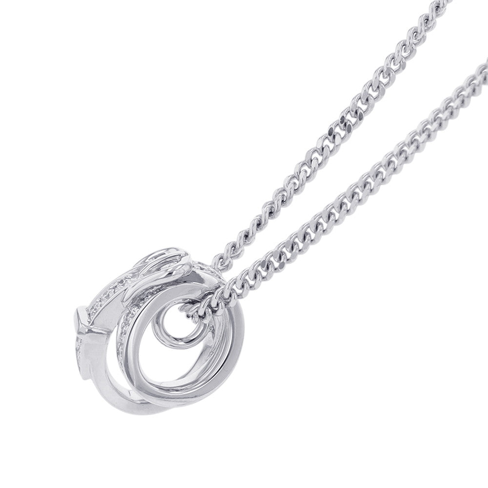 HERMES Etrivière Pendant Size 40H124208B 0040 18K White Gold