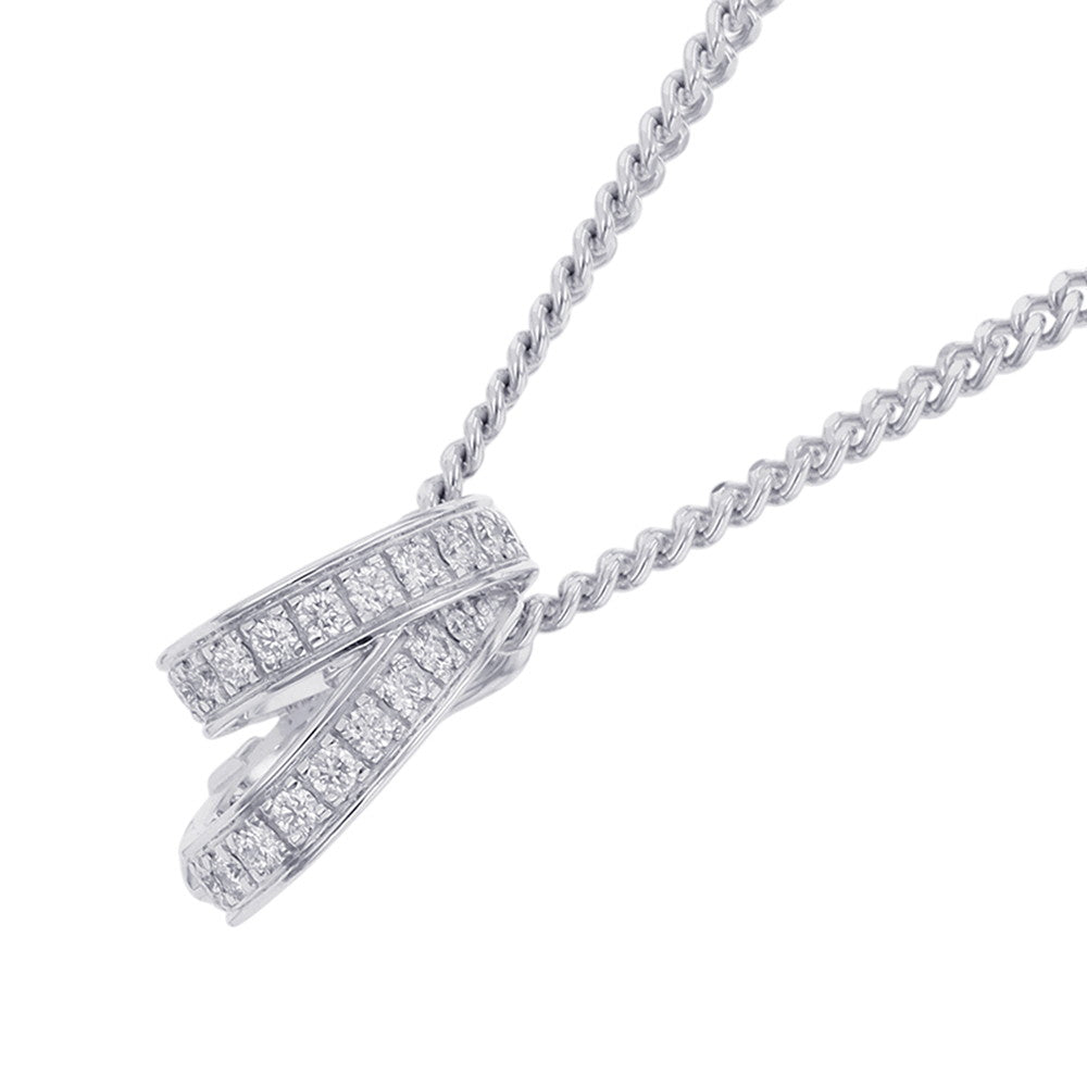 HERMES Etrivière Pendant Size 40H124208B 0040 18K White Gold