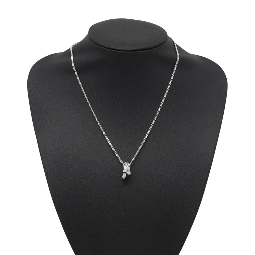 HERMES Etrivière Pendant Size 40H124208B 0040 18K White Gold