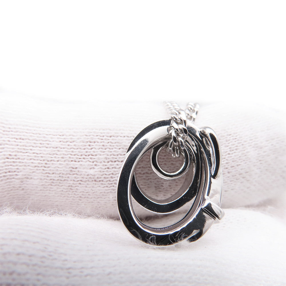 HERMES Etrivière Pendant Size 40H124208B 0040 18K White Gold