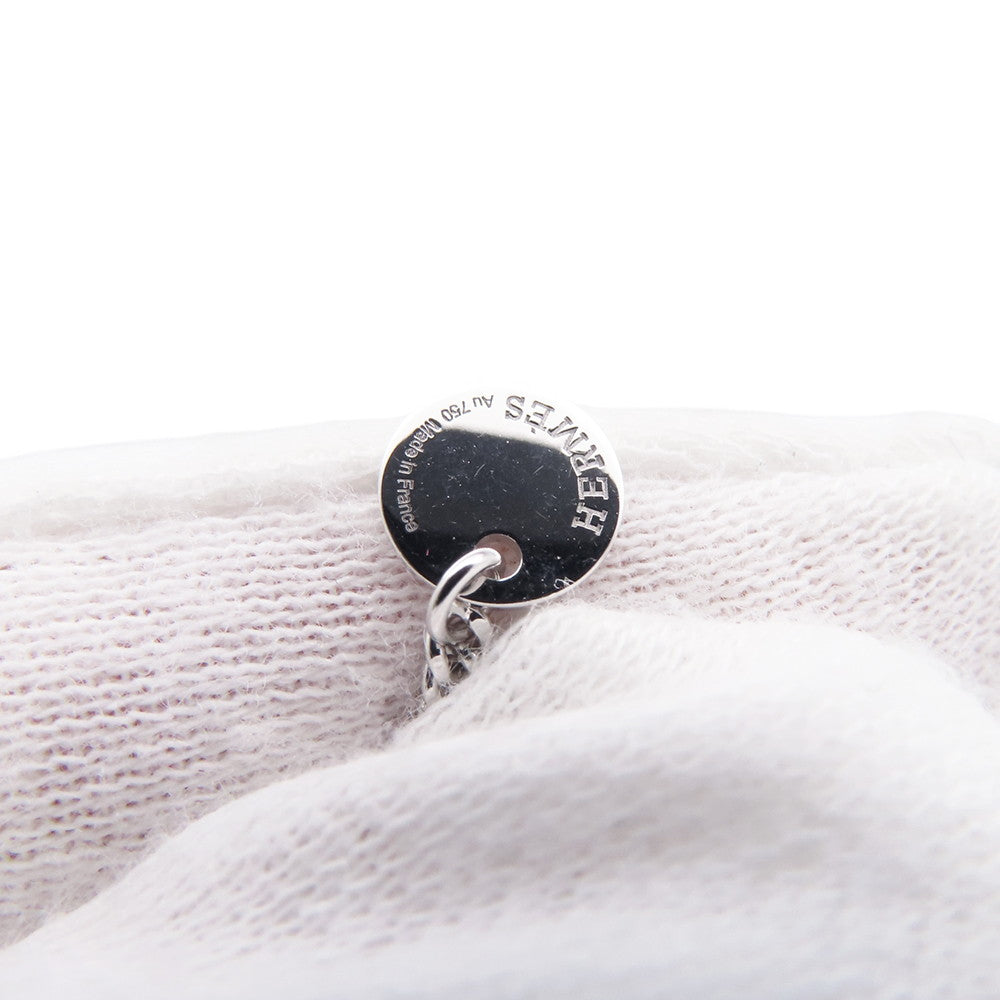 HERMES Etrivière Pendant Size 42H124208B 0042 18K White Gold