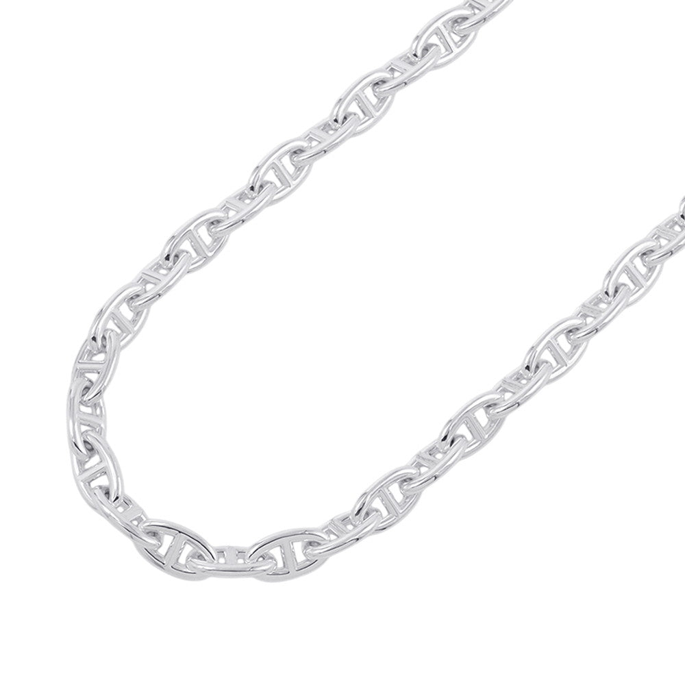 HERMES Chaine d'Ancre Necklace 29 frames Size GM SV925
