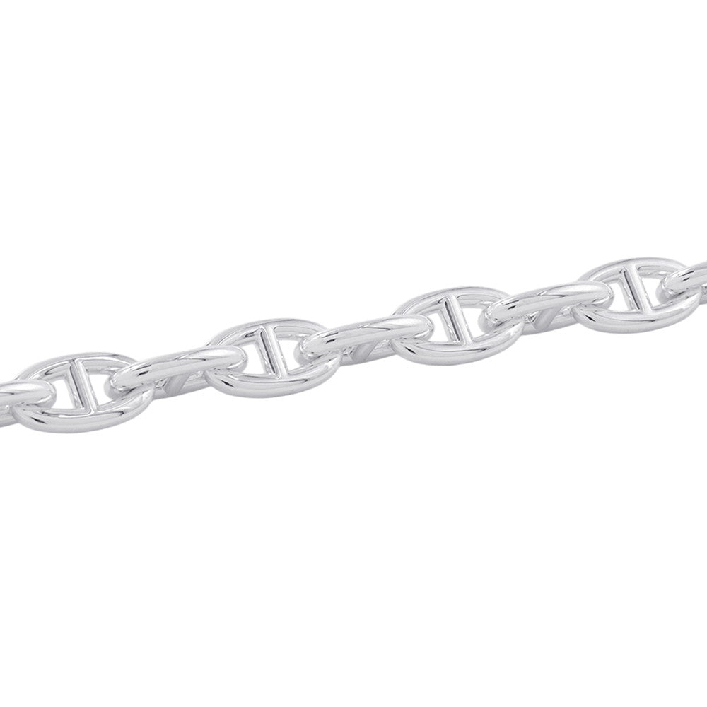 HERMES Chaine d'Ancre Necklace 29 frames Size GM SV925