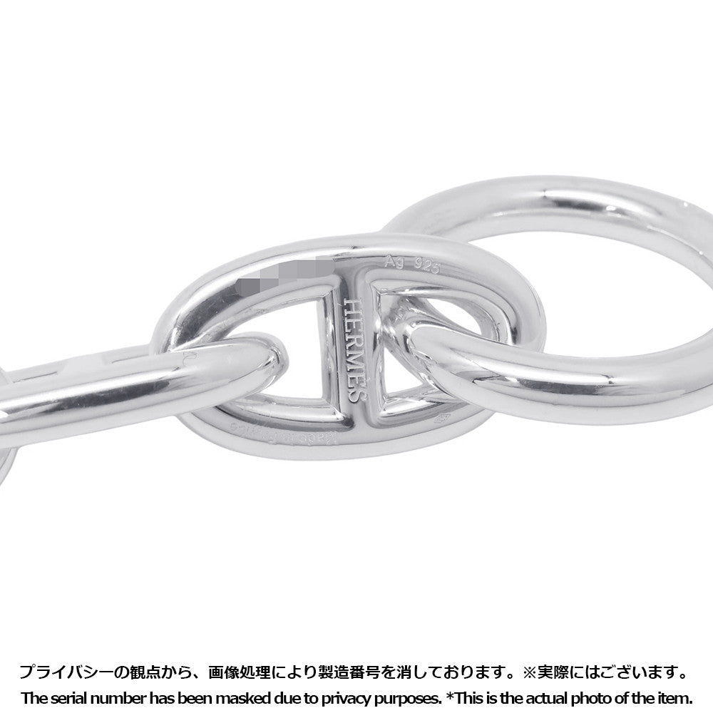 HERMES Chaine d'Ancre Necklace 29 frames Size GM SV925