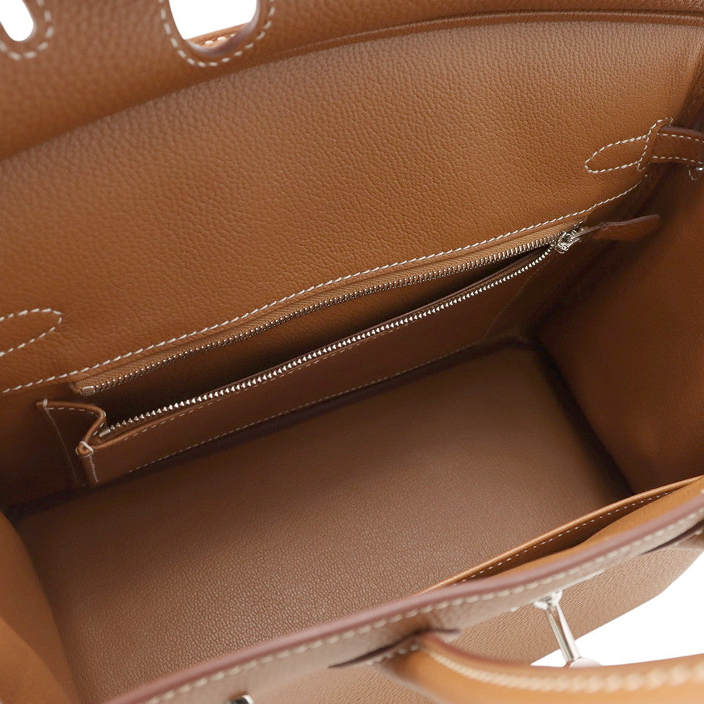 HERMES Birkin Gold Togo Leather Size 25