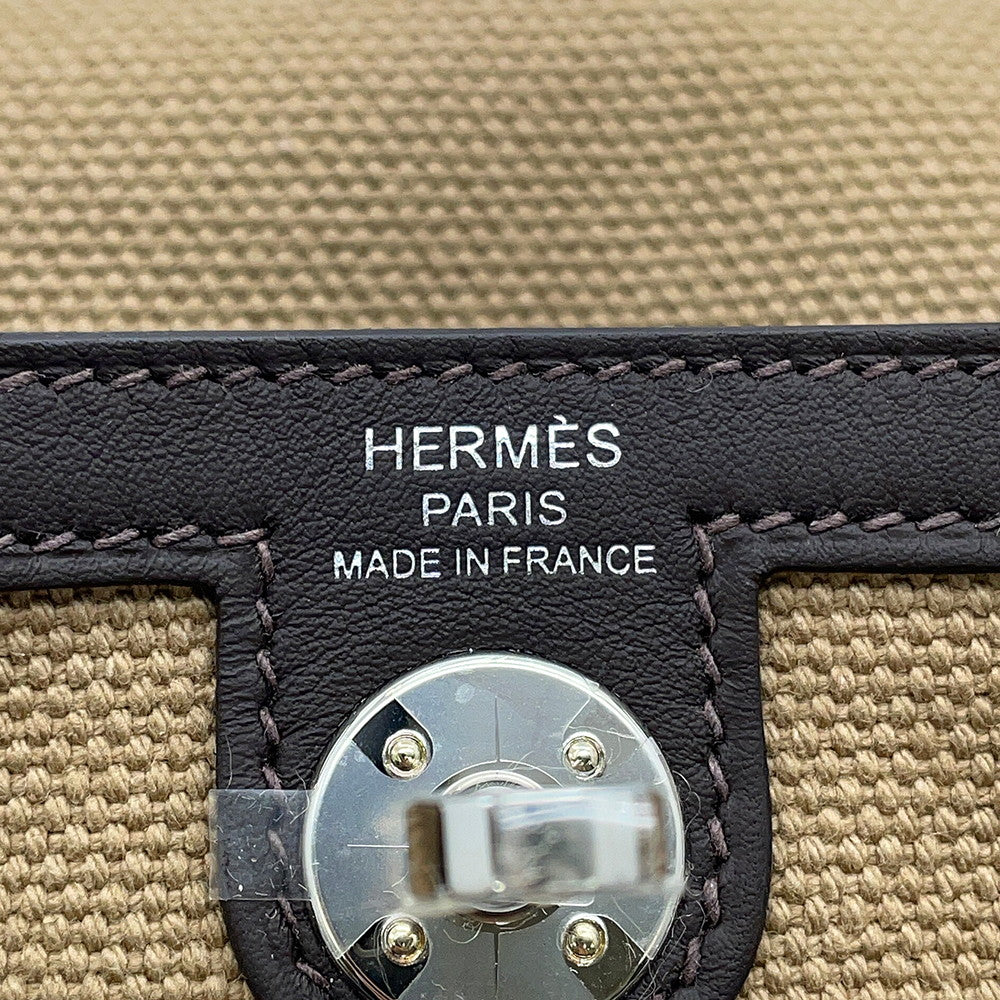 HERMES Lindy Moose/Bible Toile H Swift Leather Size Mini