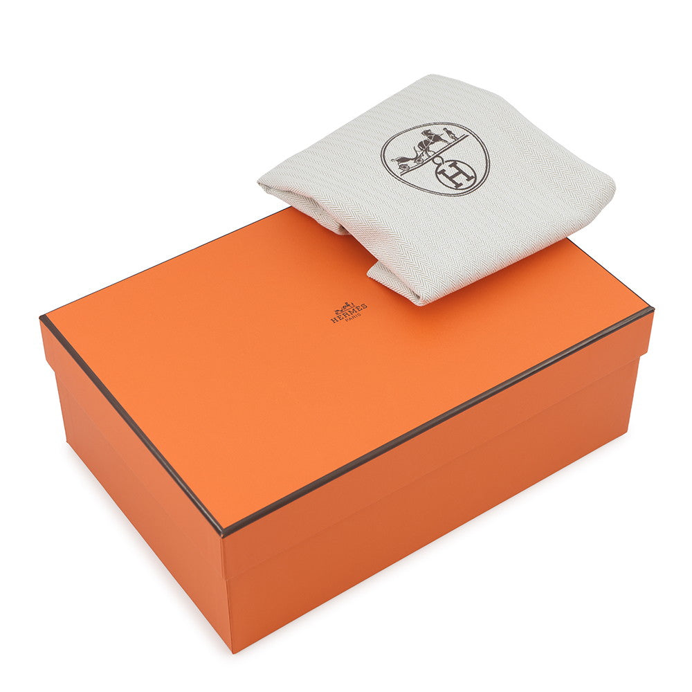 HERMES Lindy Moose/Bible Toile H Swift Leather Size Mini