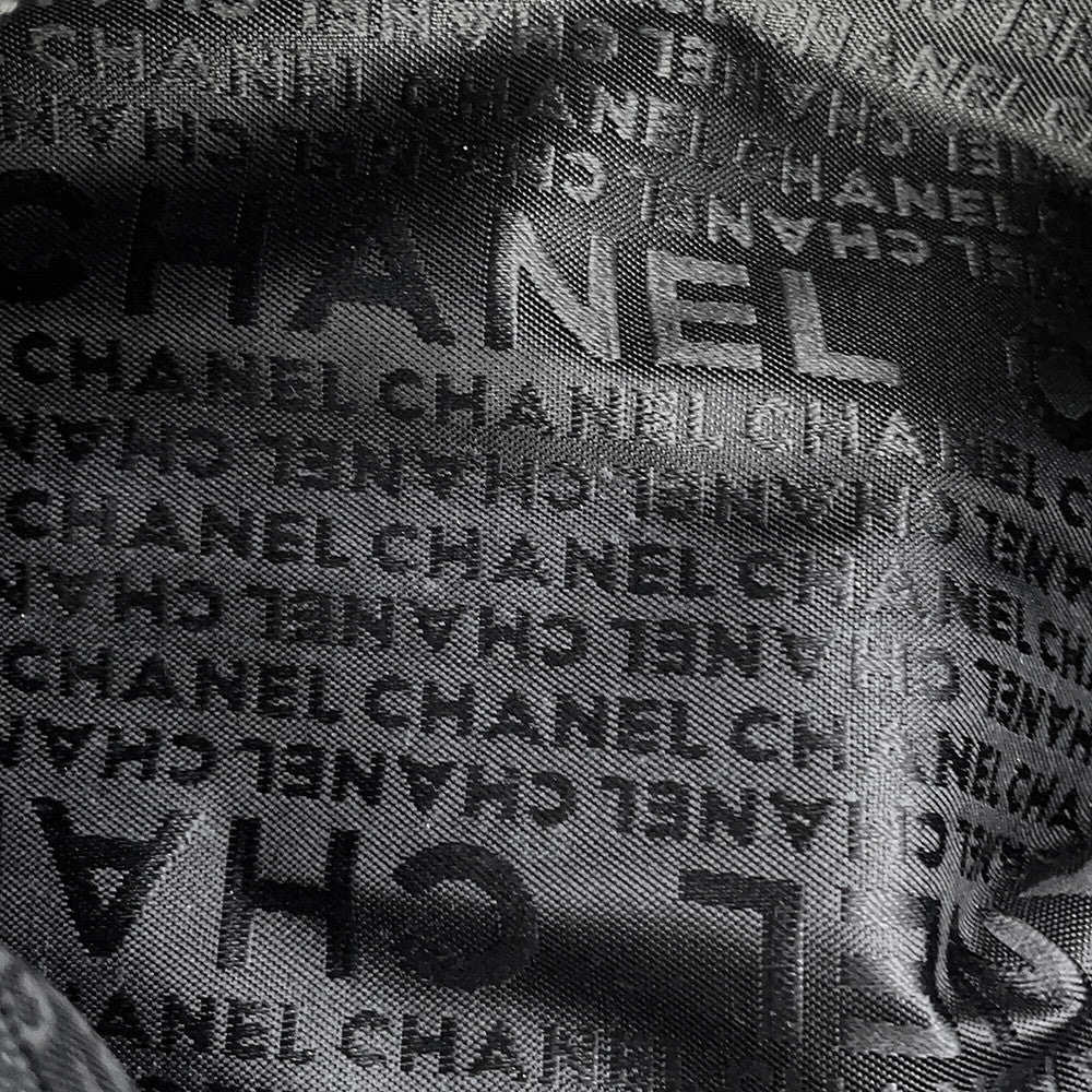 CHANEL Chocolate Bar Handbag BlackA20182 Leather