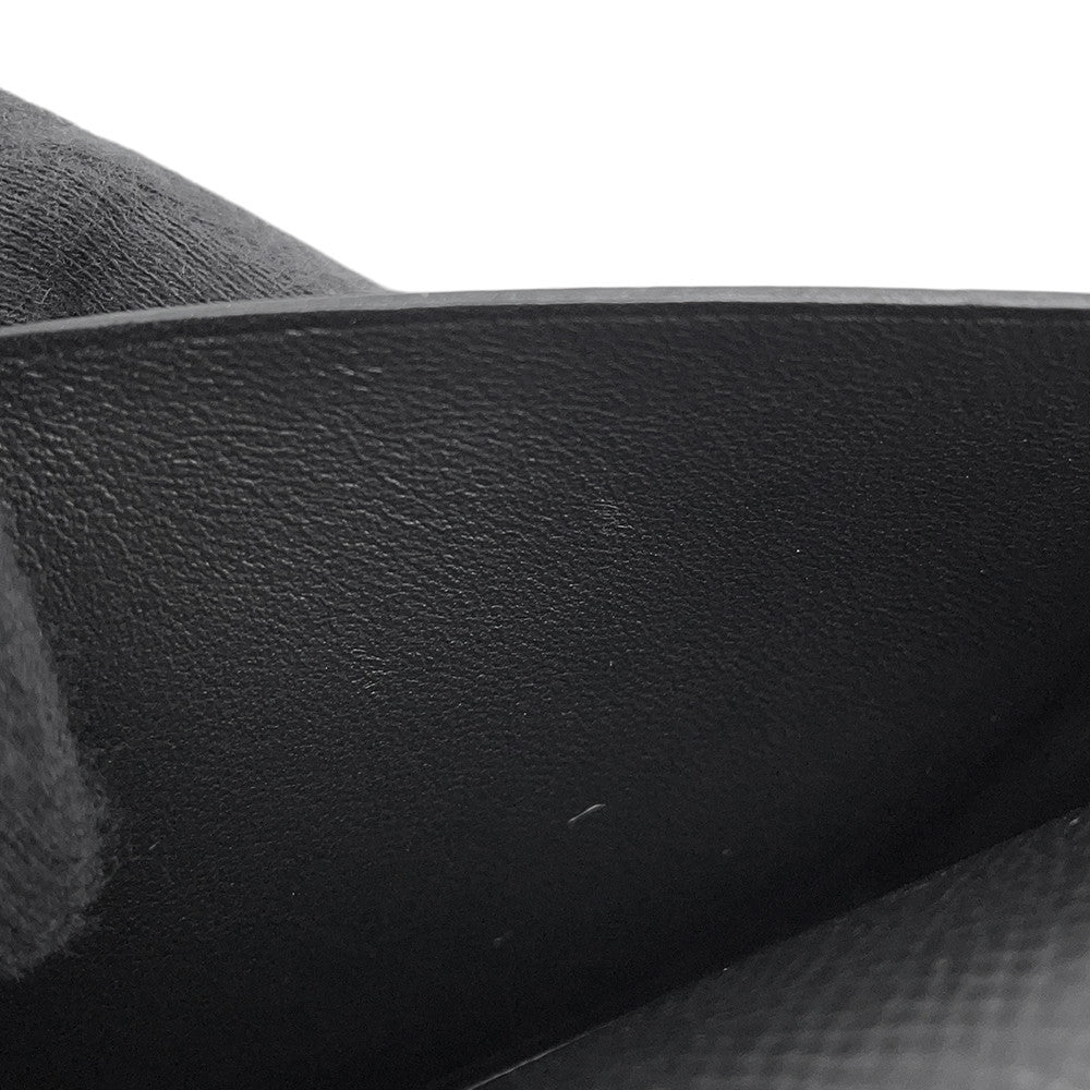 HERMES Beansufla Black Epsom