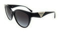 Emporio Armani 0EA4140 50018G Shiny Black Oval Sunglasses