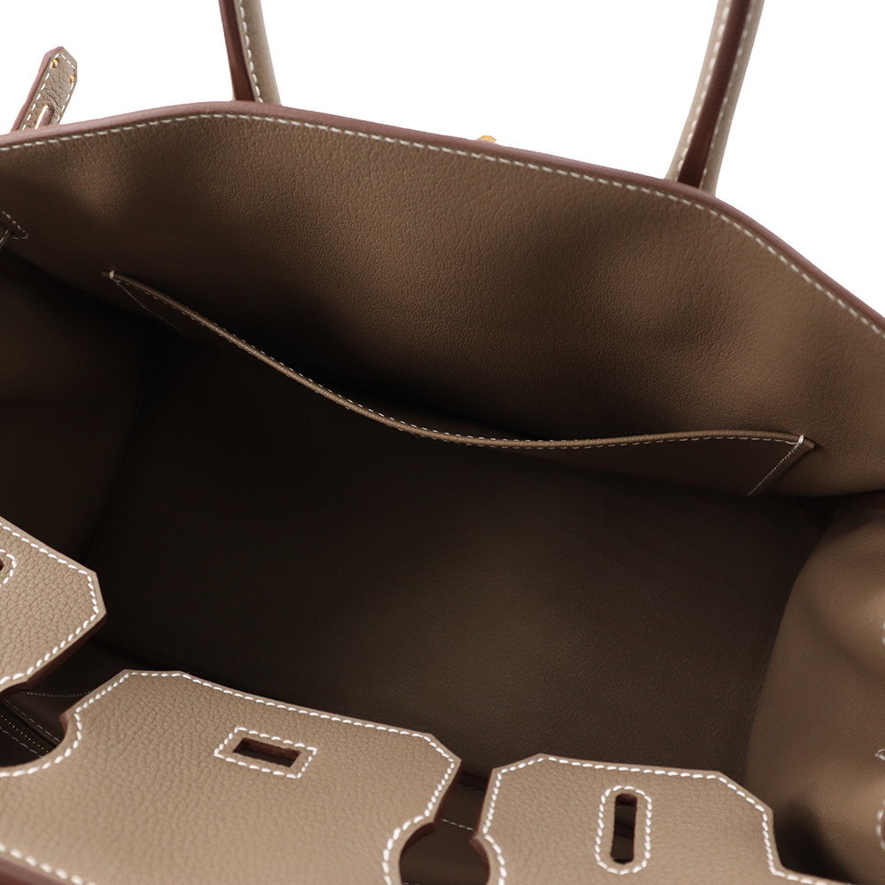 HERMES Birkin Etoupe Togo Leather Size 30