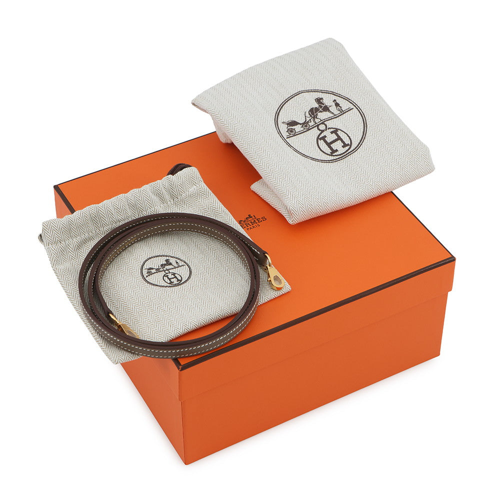 HERMES Mini Kelly 2 Etoupe Epsom