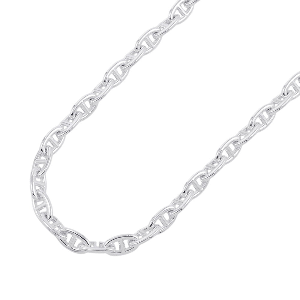 HERMES Chaine d'Ancre Necklace 29 frames Size GM SV925
