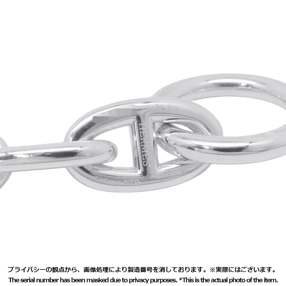HERMES Chaine d'Ancre Necklace 29 frames Size GM SV925