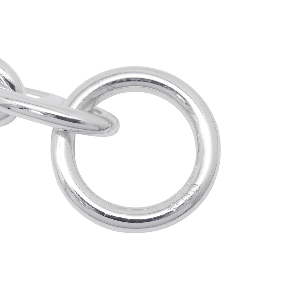 HERMES Chaine d'Ancre Necklace 29 frames Size GM SV925