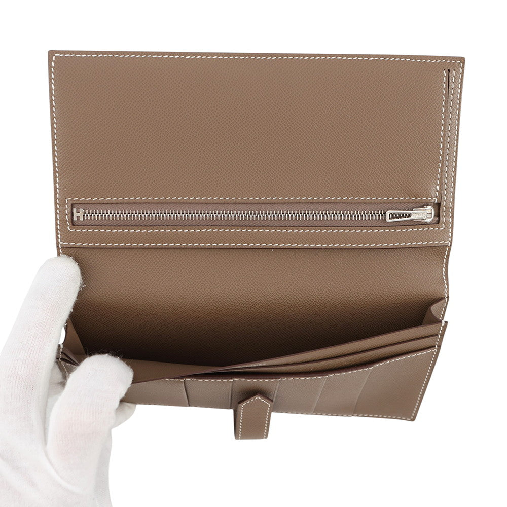 HERMES Beansufla Etoupe Veau Madame
