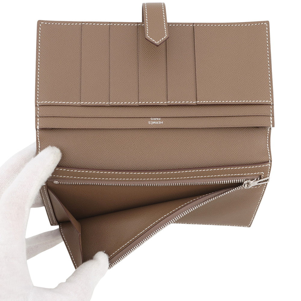 HERMES Beansufla Etoupe Veau Madame