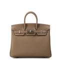 HERMES Birkin Etoupe Togo Leather Size 25