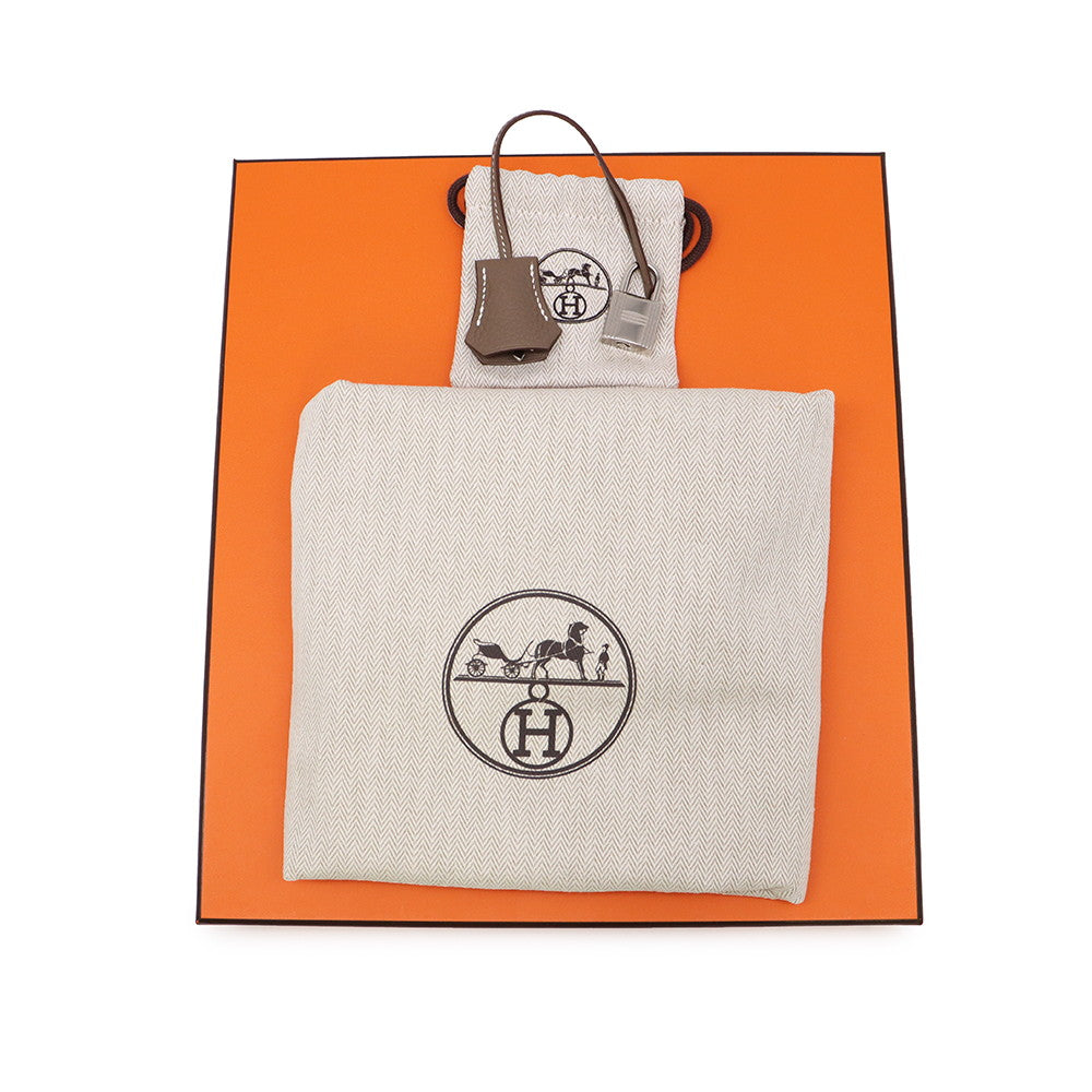HERMES Birkin Etoupe Togo Leather Size 25