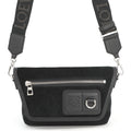 LOEWE Flex Messenger BlackCFLXPKPX01 Suede Canvas Size Mini