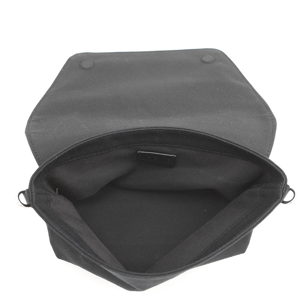 LOEWE Flex Messenger BlackCFLXPKPX01 Suede Canvas Size Mini