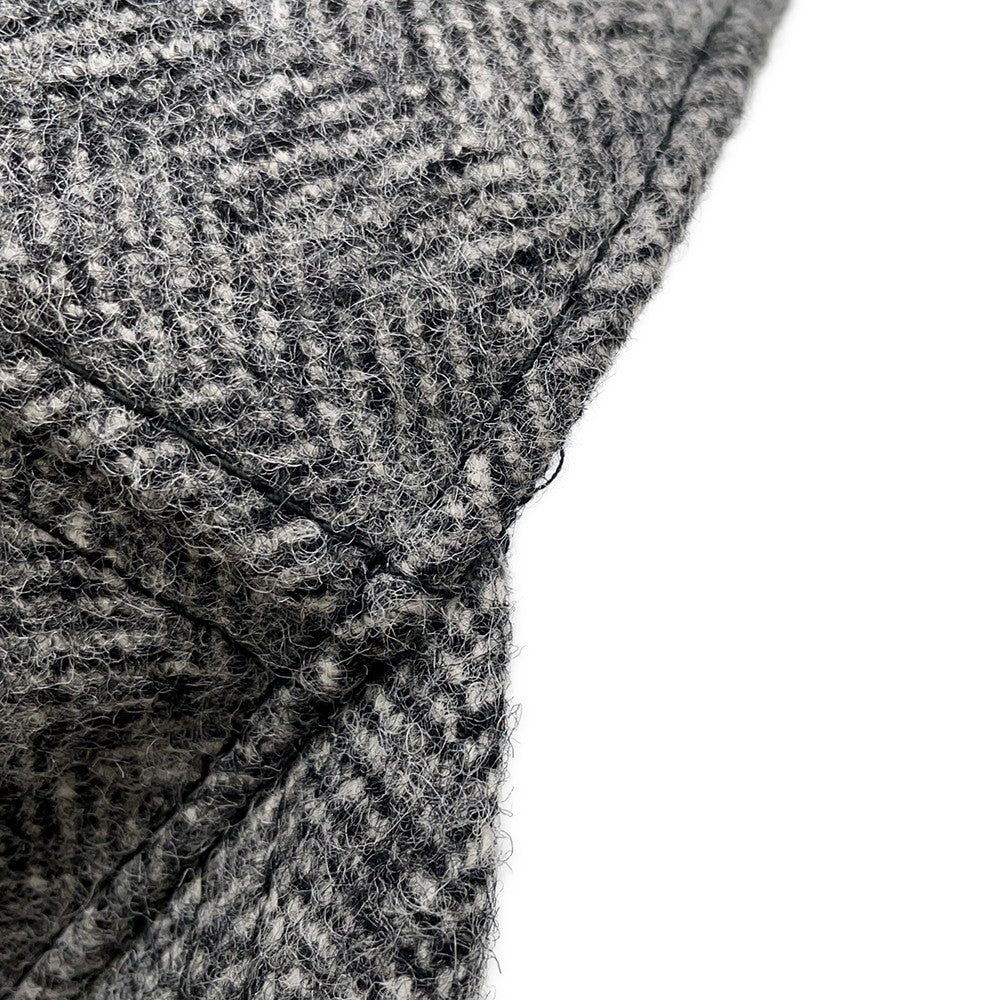 MIUMIU Drill Baseball Cap Size S Gray5HC179 Wool100%