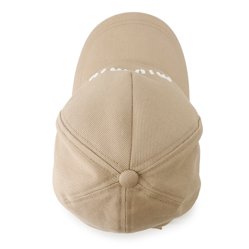 MIUMIU Baseball Cap Size M Beige5HC179 Cotton100%