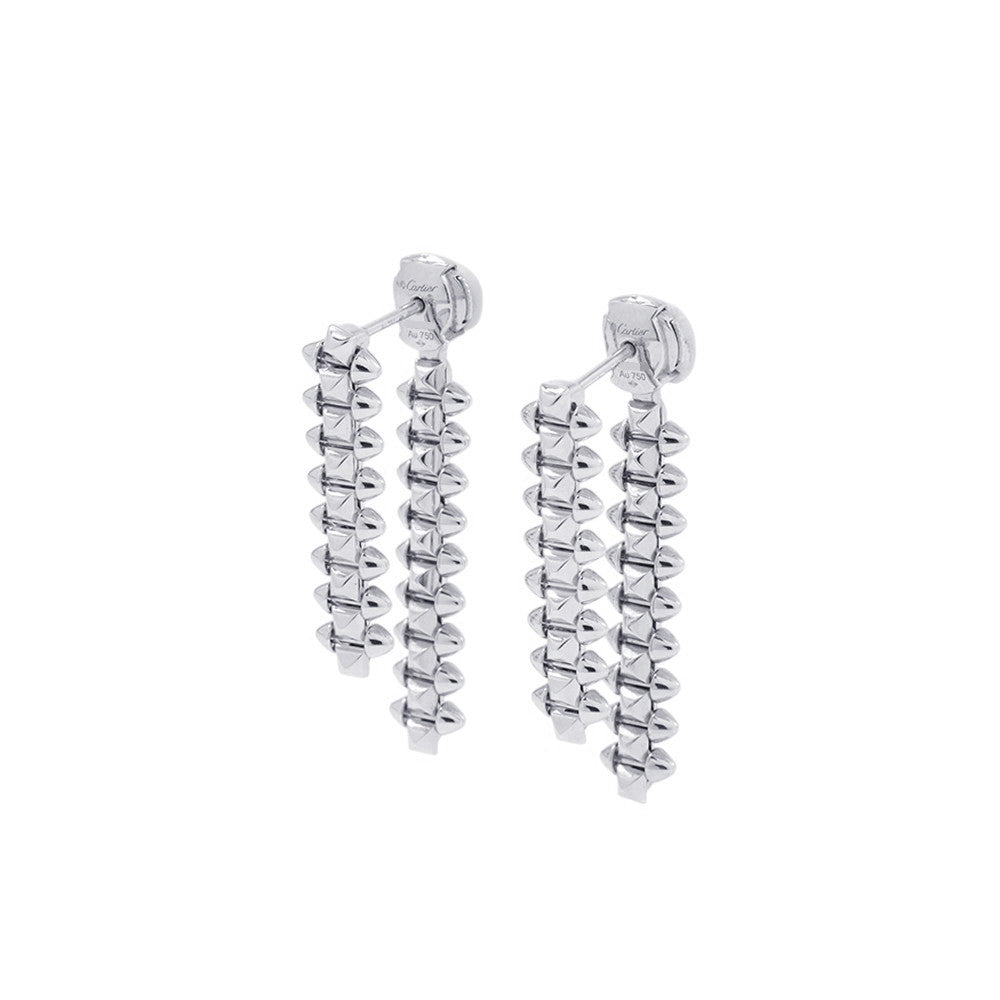 CARTIER Crash Do Cartier Earrings MultiwearB8301545 18K White Gold