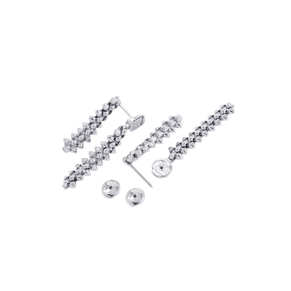 CARTIER Crash Do Cartier Earrings MultiwearB8301545 18K White Gold