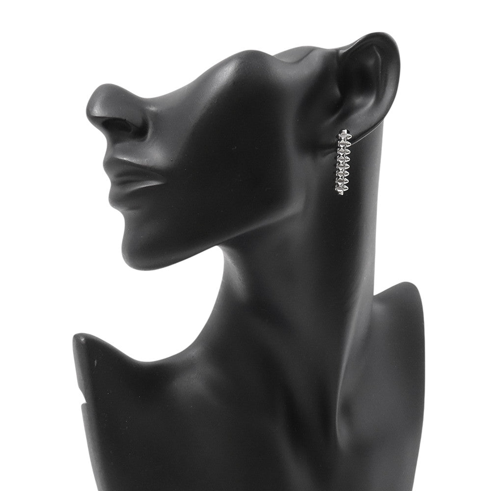 CARTIER Crash Do Cartier Earrings MultiwearB8301545 18K White Gold
