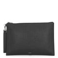 Dior Dior Gravity A4 Pouch Black2ESCA549LLG_H00N Calf Leather