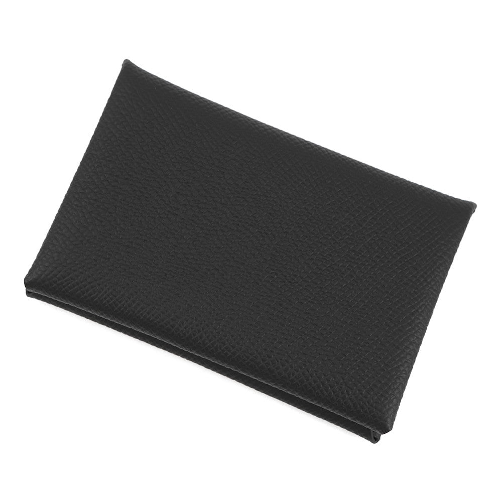 HERMES Calvi Black Epsom