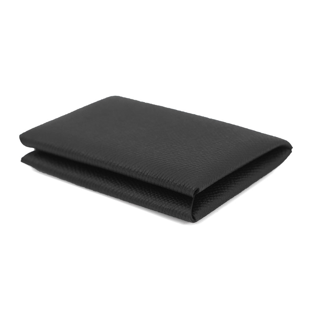 HERMES Calvi Black Epsom